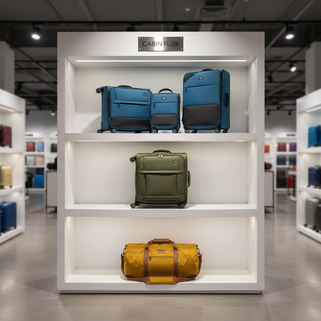 CABIN FLUX retail end-cap display